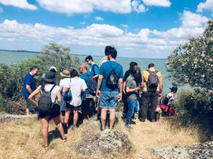 L'esplorazione dell'isola, durante la seconda giornata