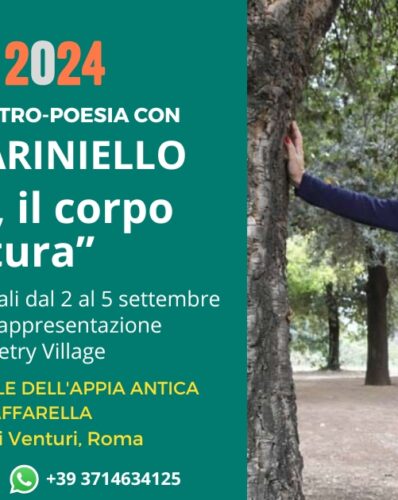 VERSO IL POETRY VILLAGE | Laboratorio di teatro-poesia con Silvana Mariniello