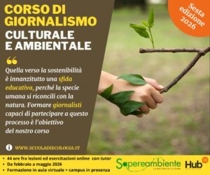 Corso di giornalismo 2026 banner quadrato